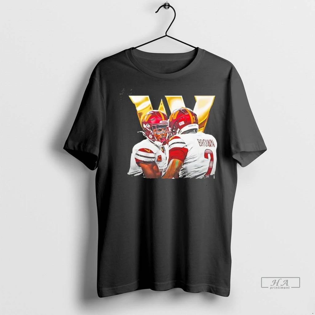 Trendy Washington Commanders Players 2025 Nfc Graphic Tee Shirt Sweater