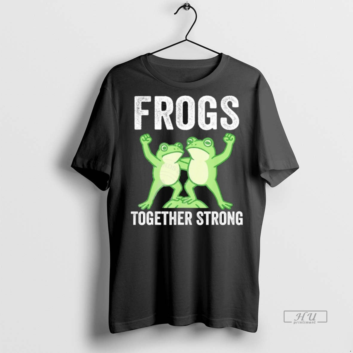 Viral Frogs Together Strong Portland Frog Protest Tee Shirt Sweater