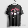 Viral Jaxson Dart Bullseye Big Blue New York Giants Tee Shirt Sweater