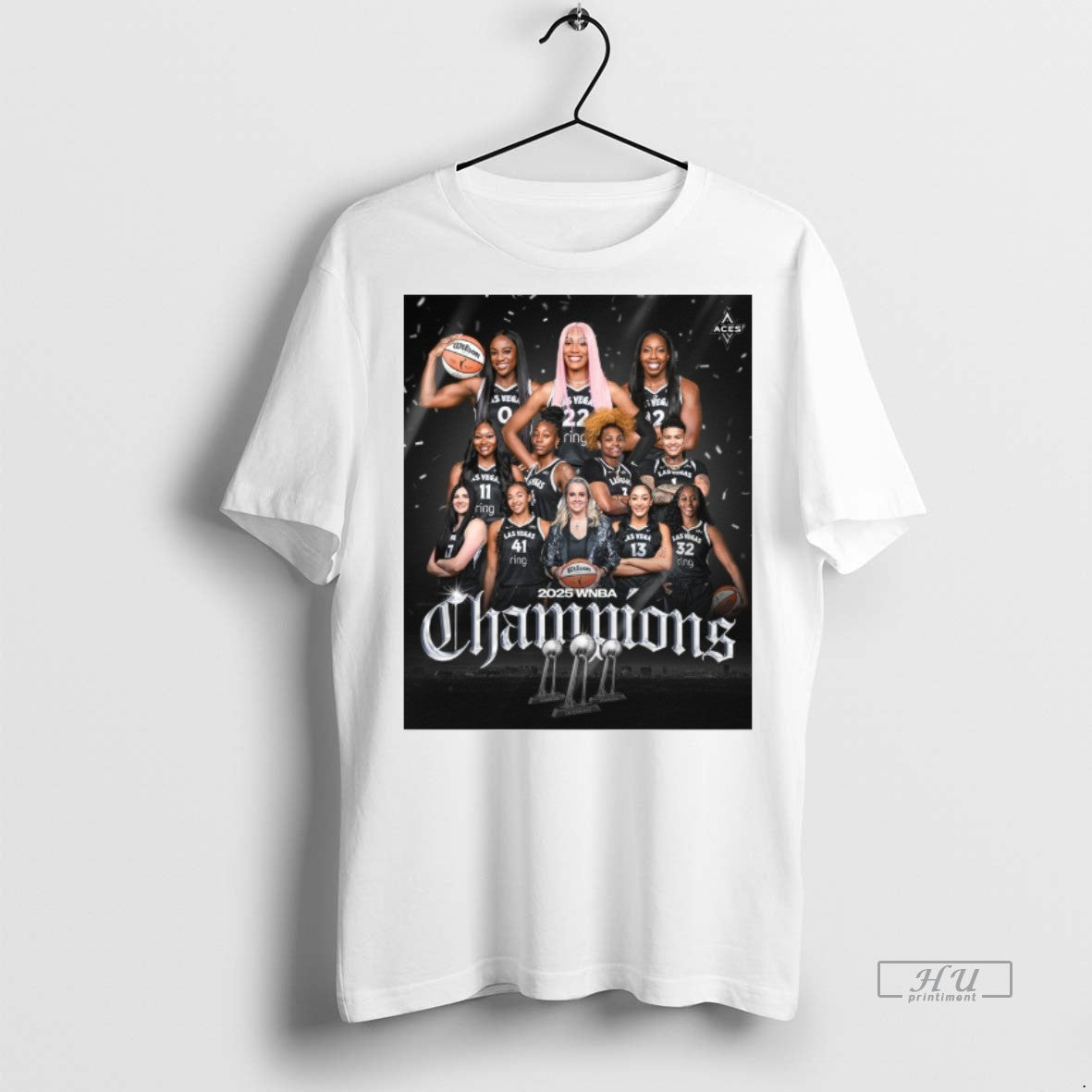 Viral Las Vegas Aces Basketball Are The 2025 Wnba Champions Tee Shirt Sweater