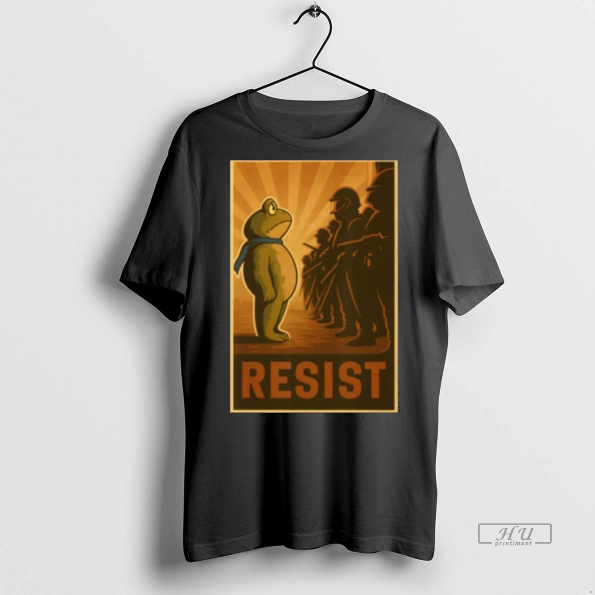 Viral Resist Portland Frog Protest For Men And Women Tee Shirt Sweater