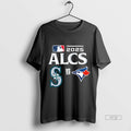 Viral Toronto Blue Jays Vs Seattle Mariners 2025 Alcs Baseball Matchup Tee Shirt Sweater