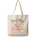 Good Things Come from Books - Canvas Tote Bag