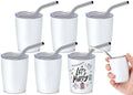 3 oz White Sublimation Shot Glass Customizable