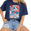 Land of the Free American Rodeo Graphic Tee