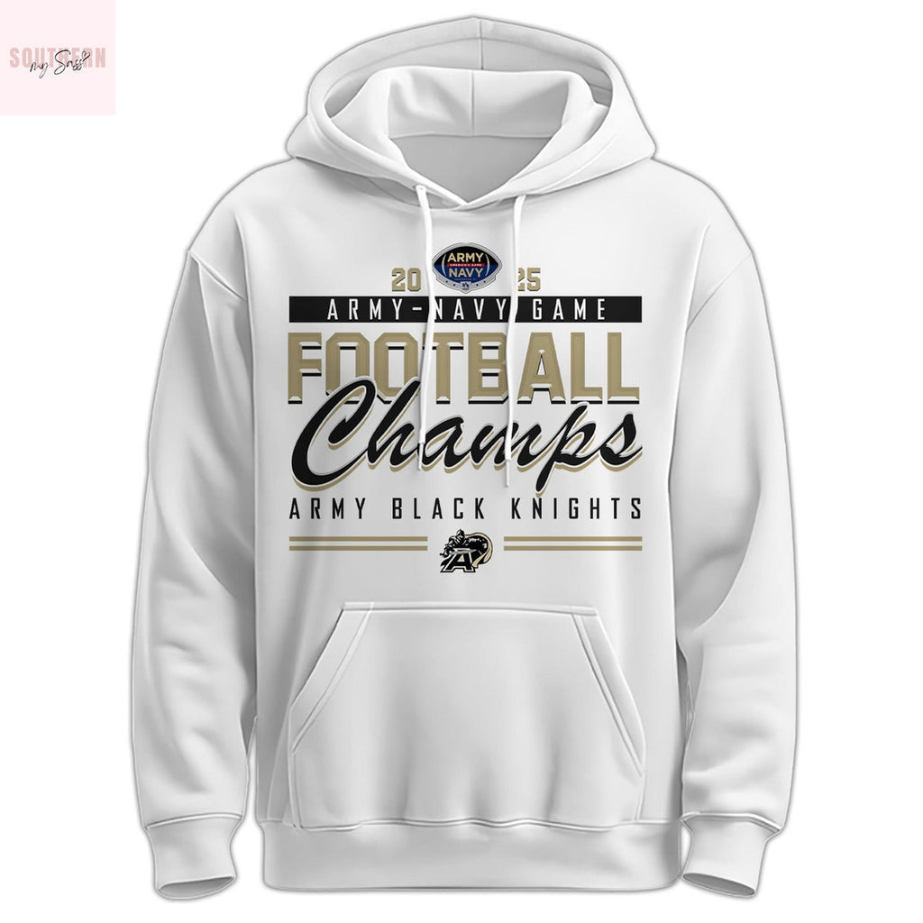 Army Black Knights Football Champions Army- Navy Game Hoodie