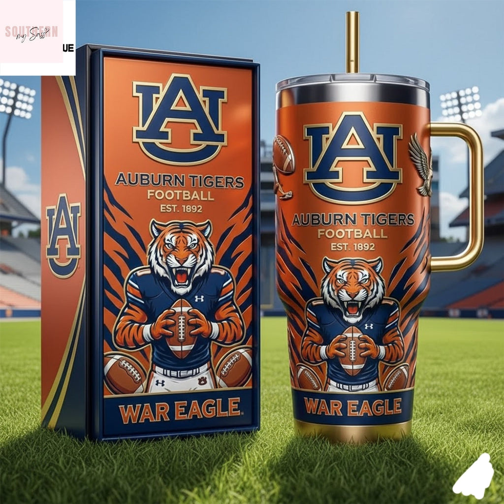 Auburn Tigers War Eagle Tumbler