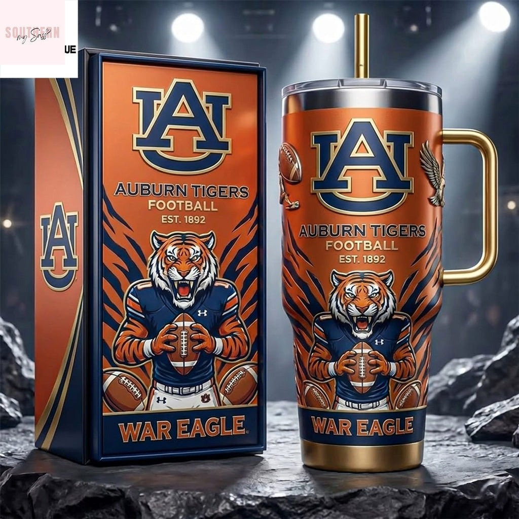 Auburn Tigers War Eagle Tumbler