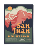 San Juan Mountains Poster