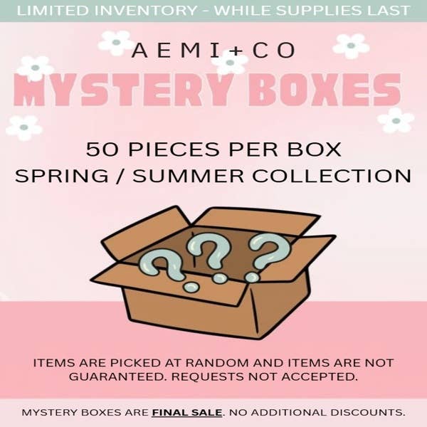 AEMI + CO Spring / Summer Mystery Box - 50 Pieces