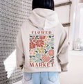 Custom Flower Market Hoodie | S-2XL
