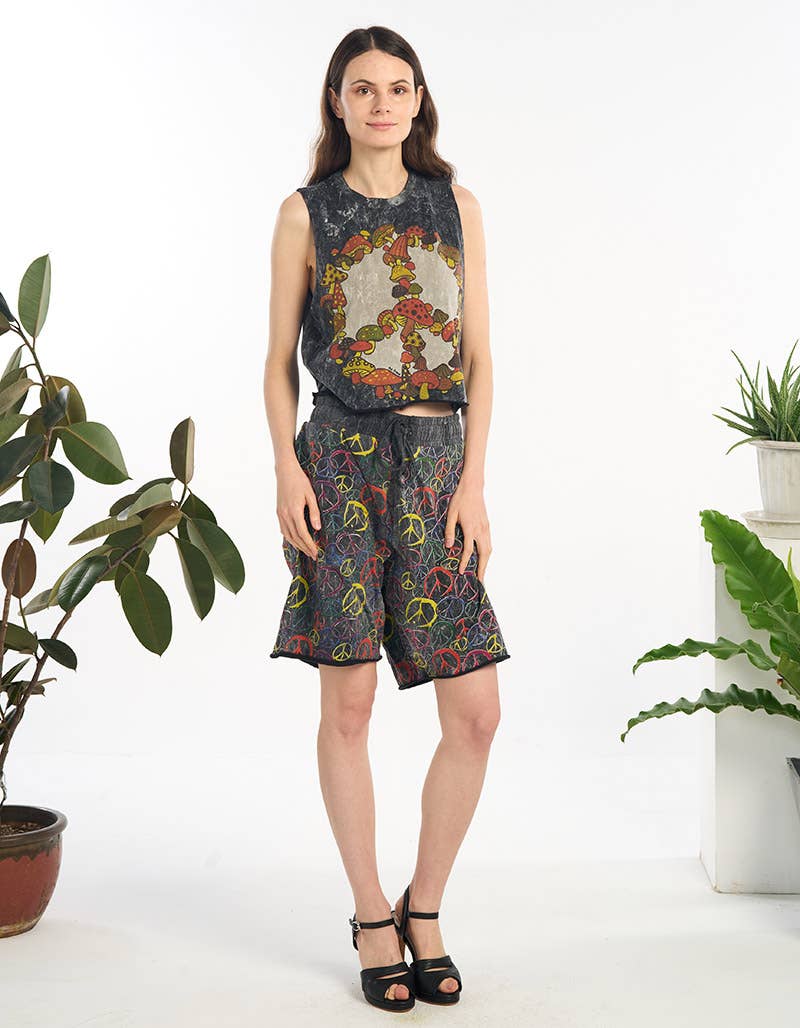 Cotton Sleeveless Crop Top (TH-1988PK)