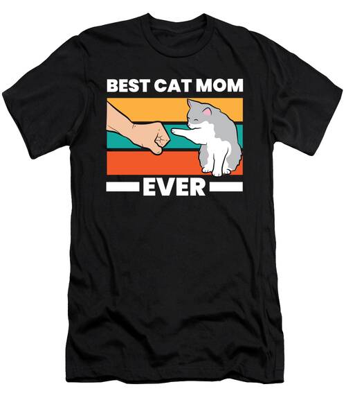 Best Cat Dad Ever Funny Cat Father Gift T-Shirt