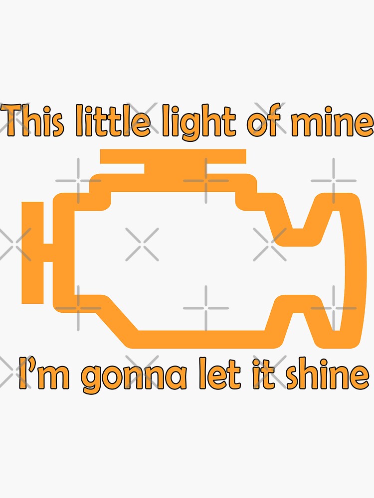 Check Engine let it shine by ChevDesign