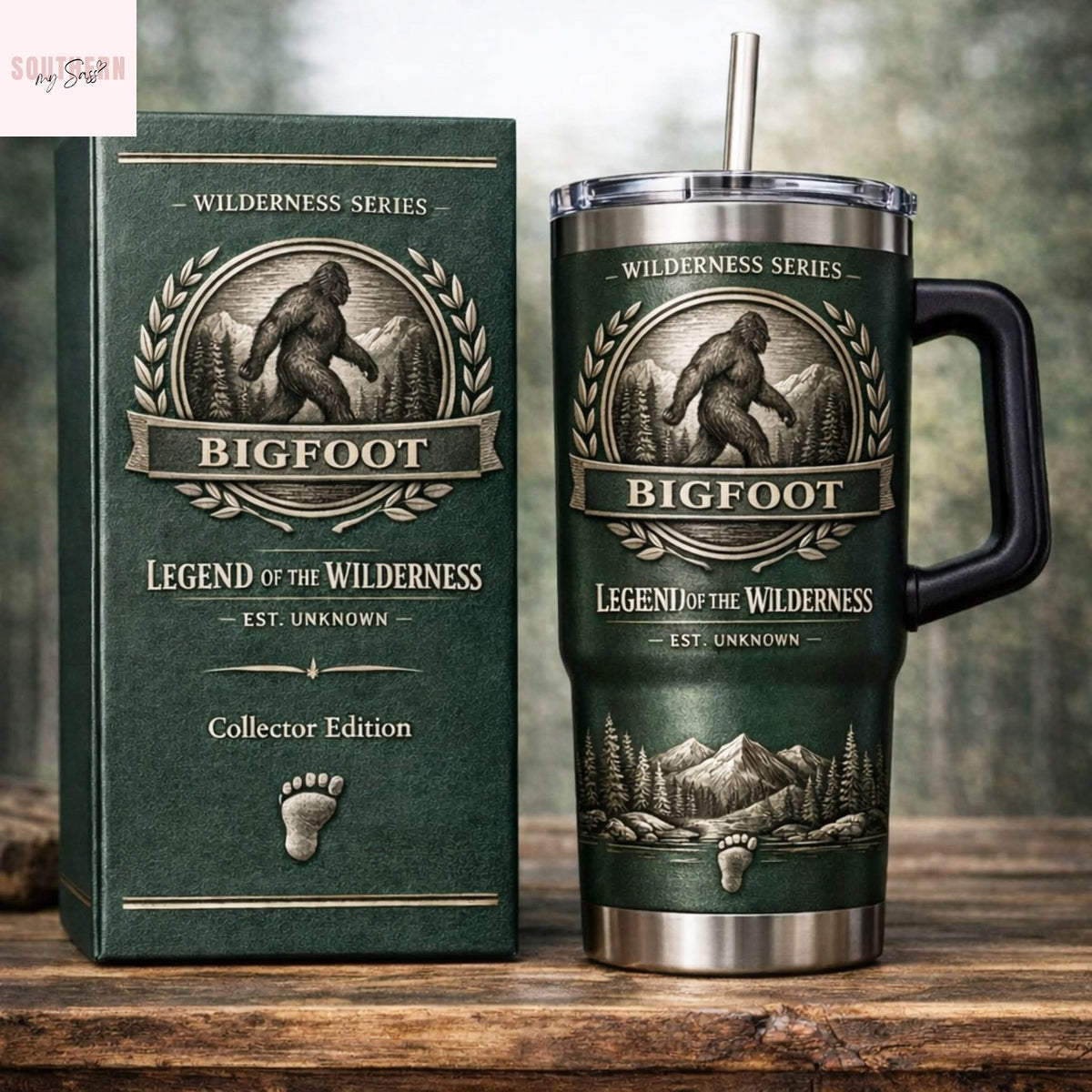 Bigfoot Legend Of The Wilderness Tumbler