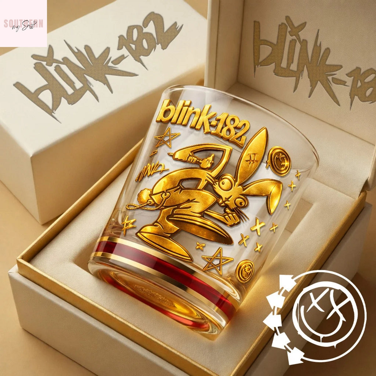 Blink-182 2026 Whiskey Glass