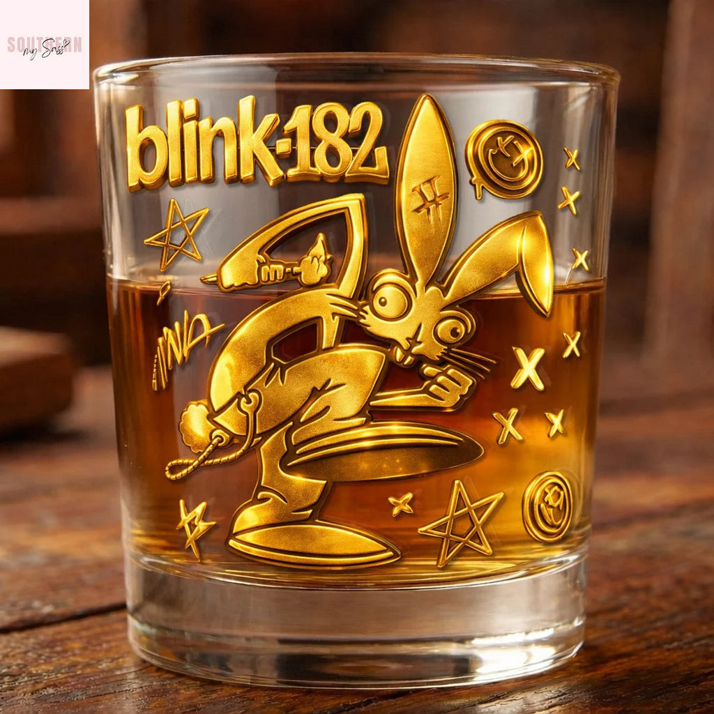 Blink-182 2026 Whiskey Glass
