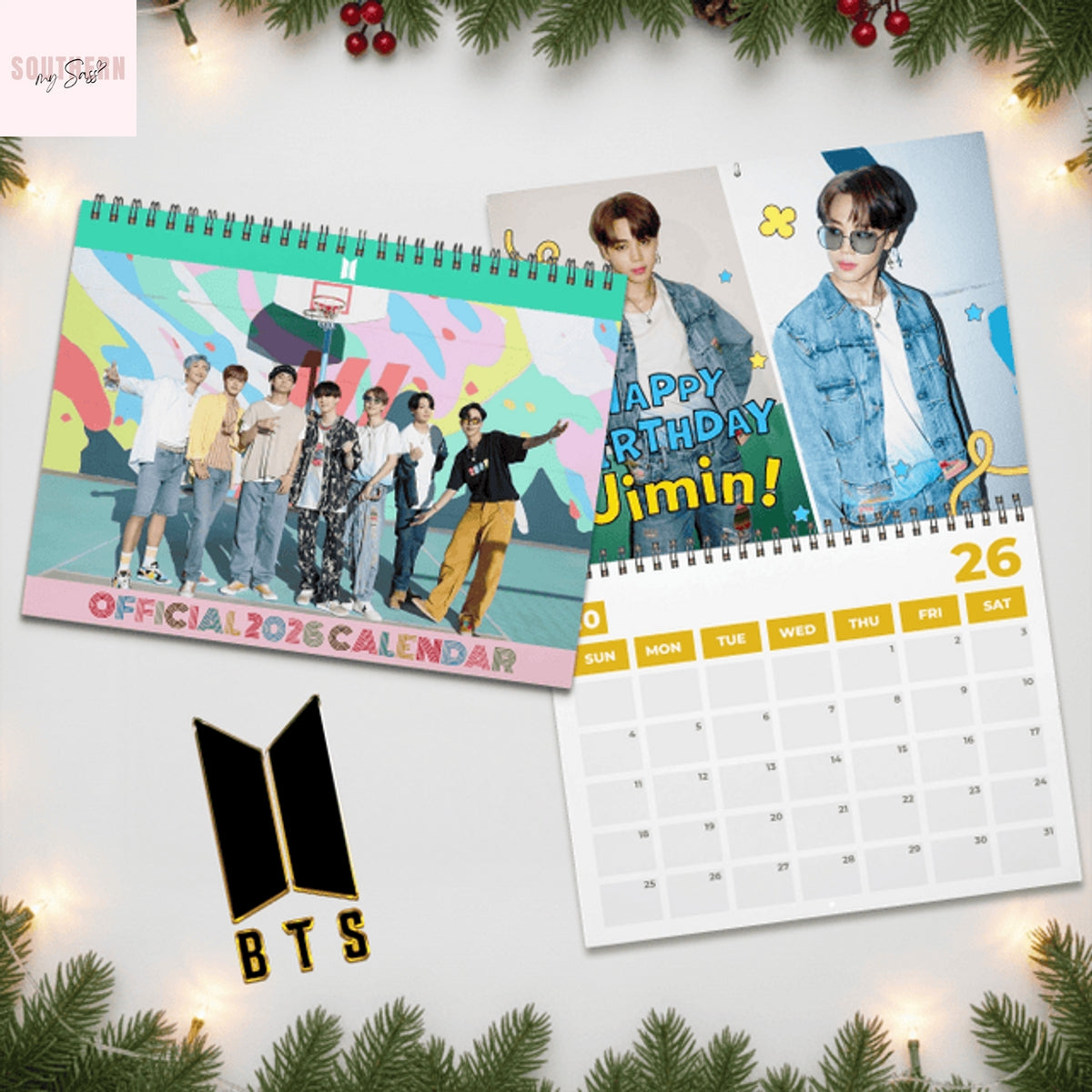 BTS 2026 Wall Calendar