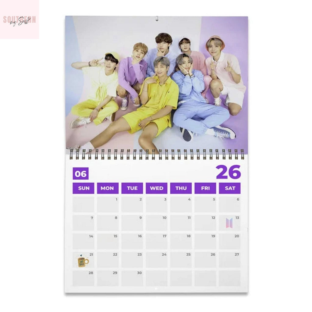 BTS 2026 Wall Calendar