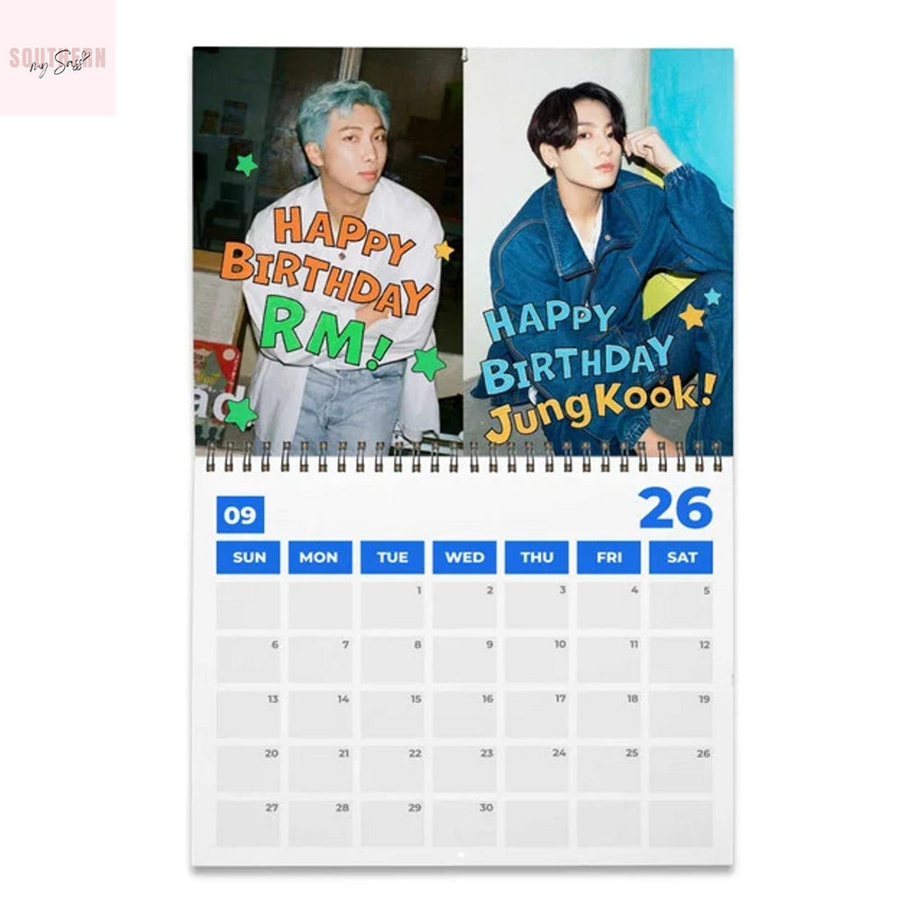 BTS 2026 Wall Calendar