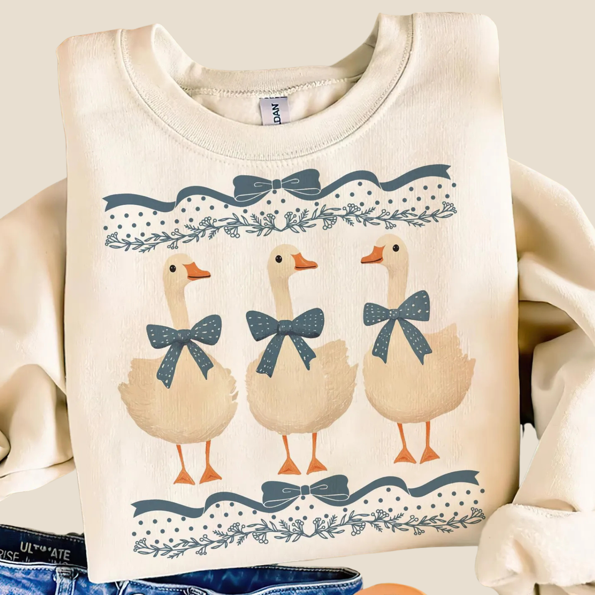 Vintage Goose Sweatshirt or Tshirt