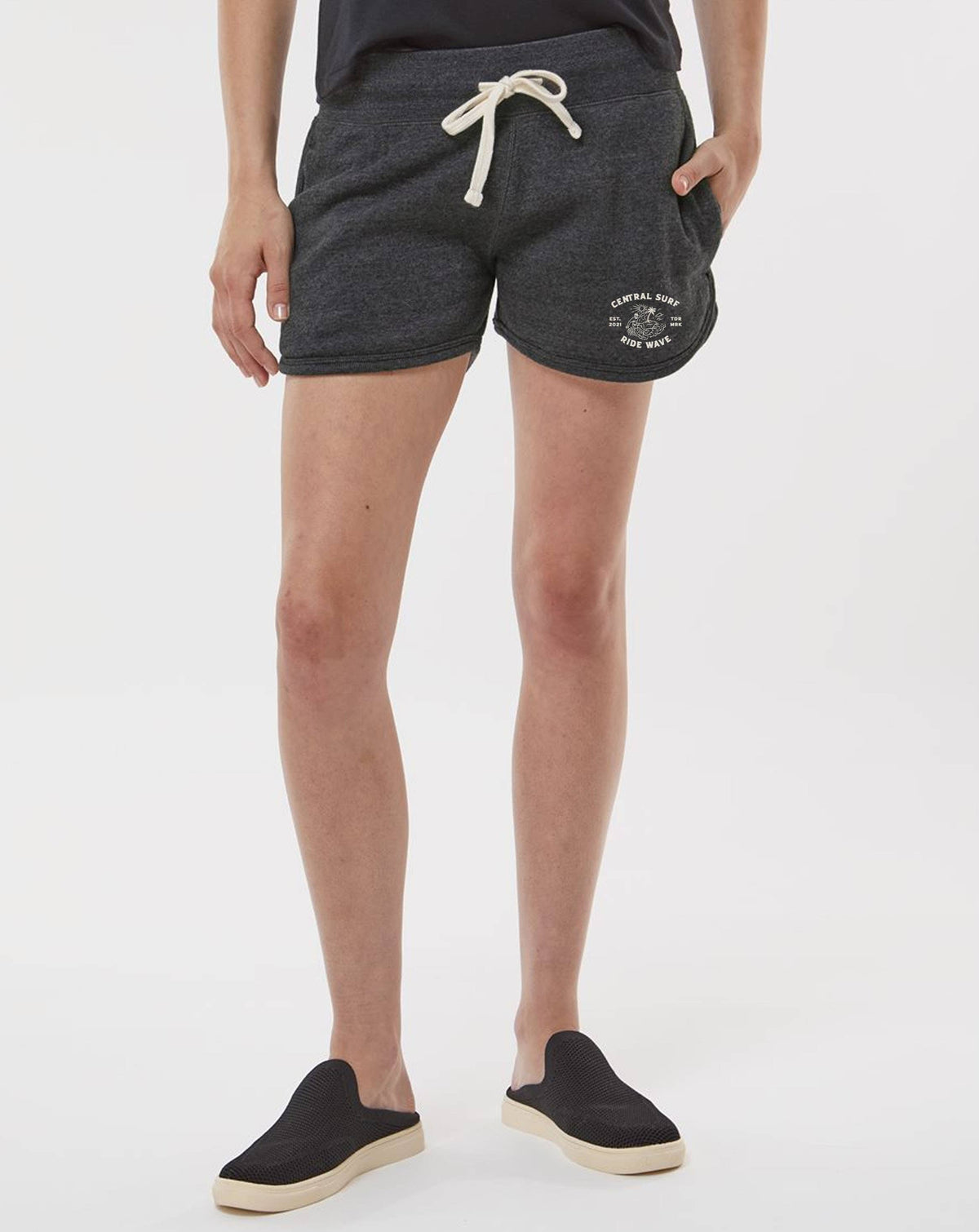 The Comfy Shorts - Womens Fleece Tie Dye Colors