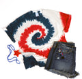 Americana, USA Shirt, Fourth of July, Patriotic, Tie Dye