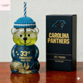 Carolina Panthers 33rd Anniversary 2026 Bear Glass Cup