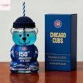 Chicago Cubs 150th Anniversary Bear Glass Cup