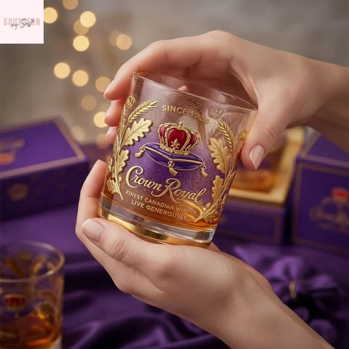 Crown Royal Whiskey Glass