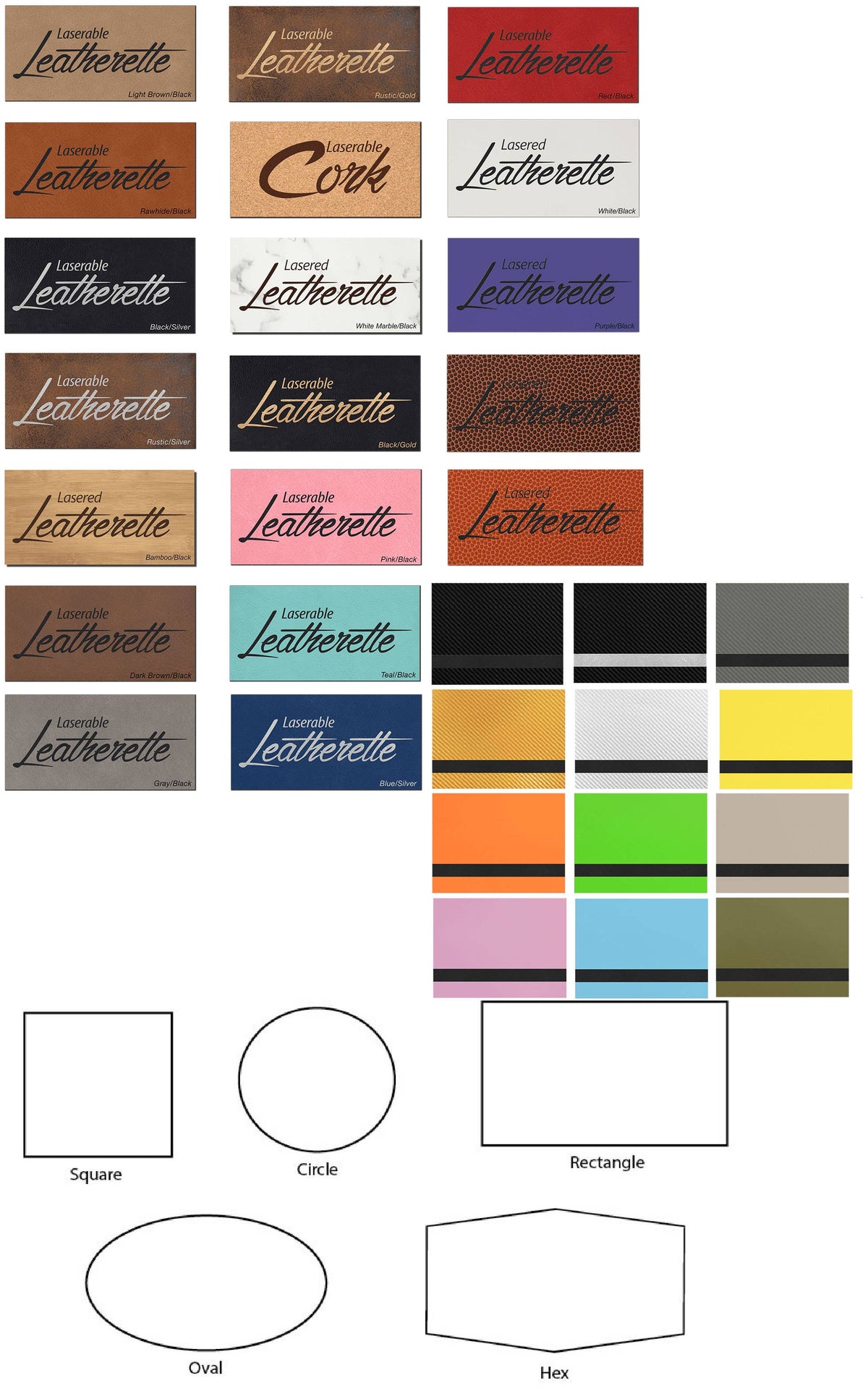 Custom Shaped Laser Patches – Designed Just For You