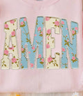 Amen with Faux Pearls Comfort Colors T-Shirt