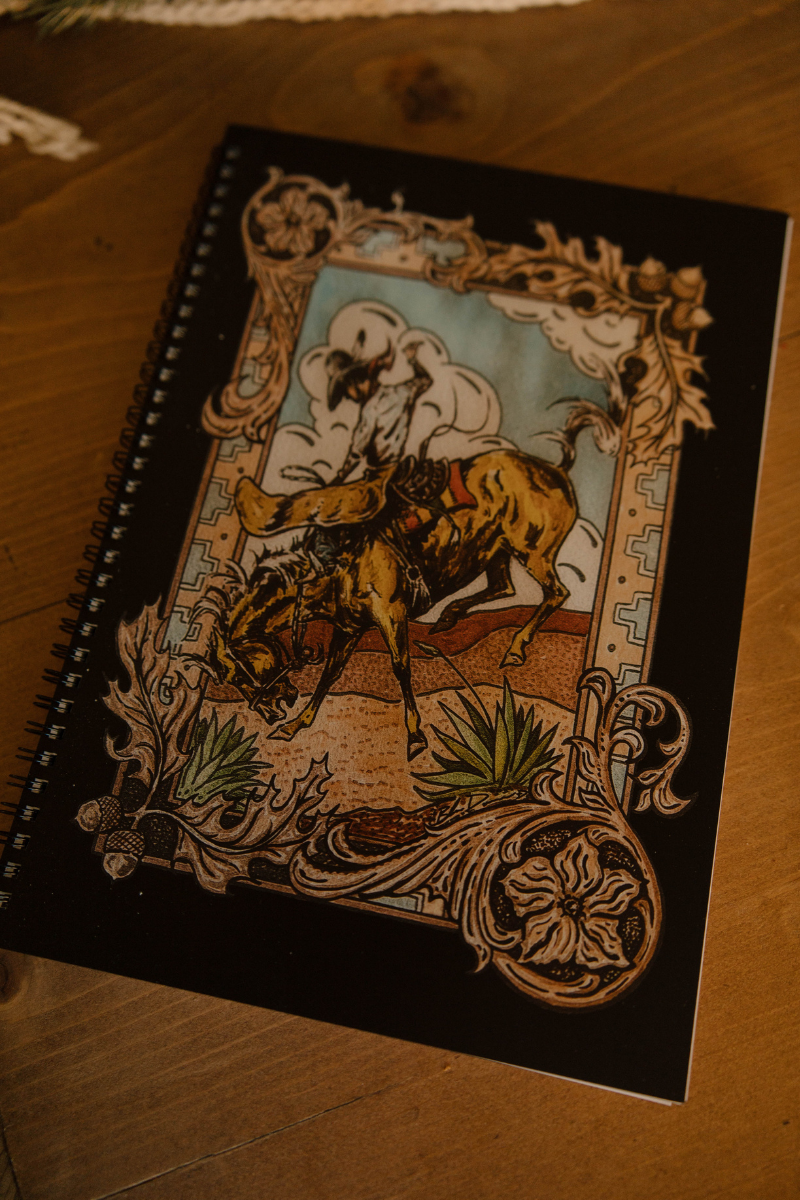 Rough Start Large Notebook