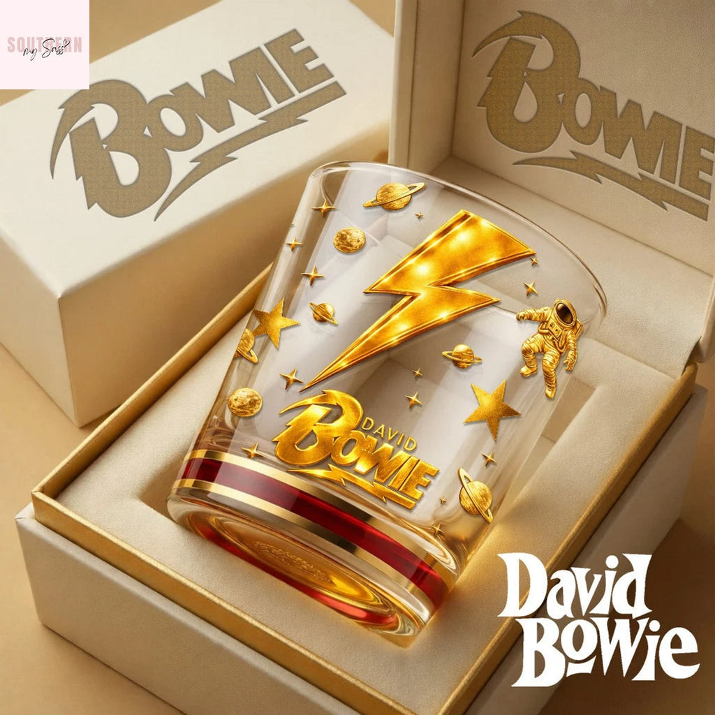 David Bowie 2026 Whiskey Glass