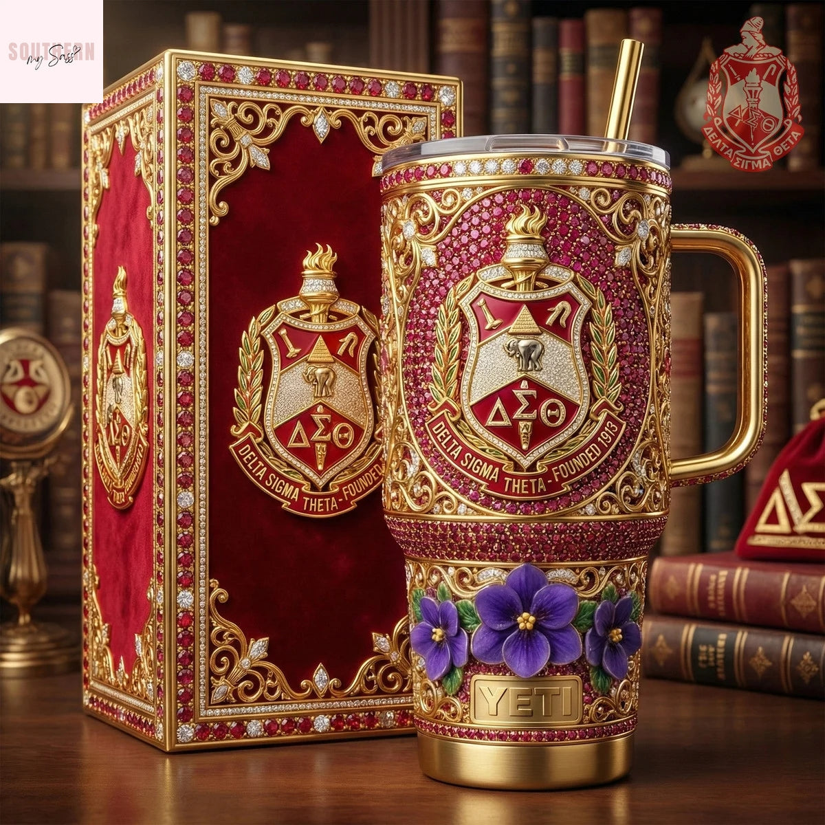 Delta Sigma Theta Founded 1913 Tumbler