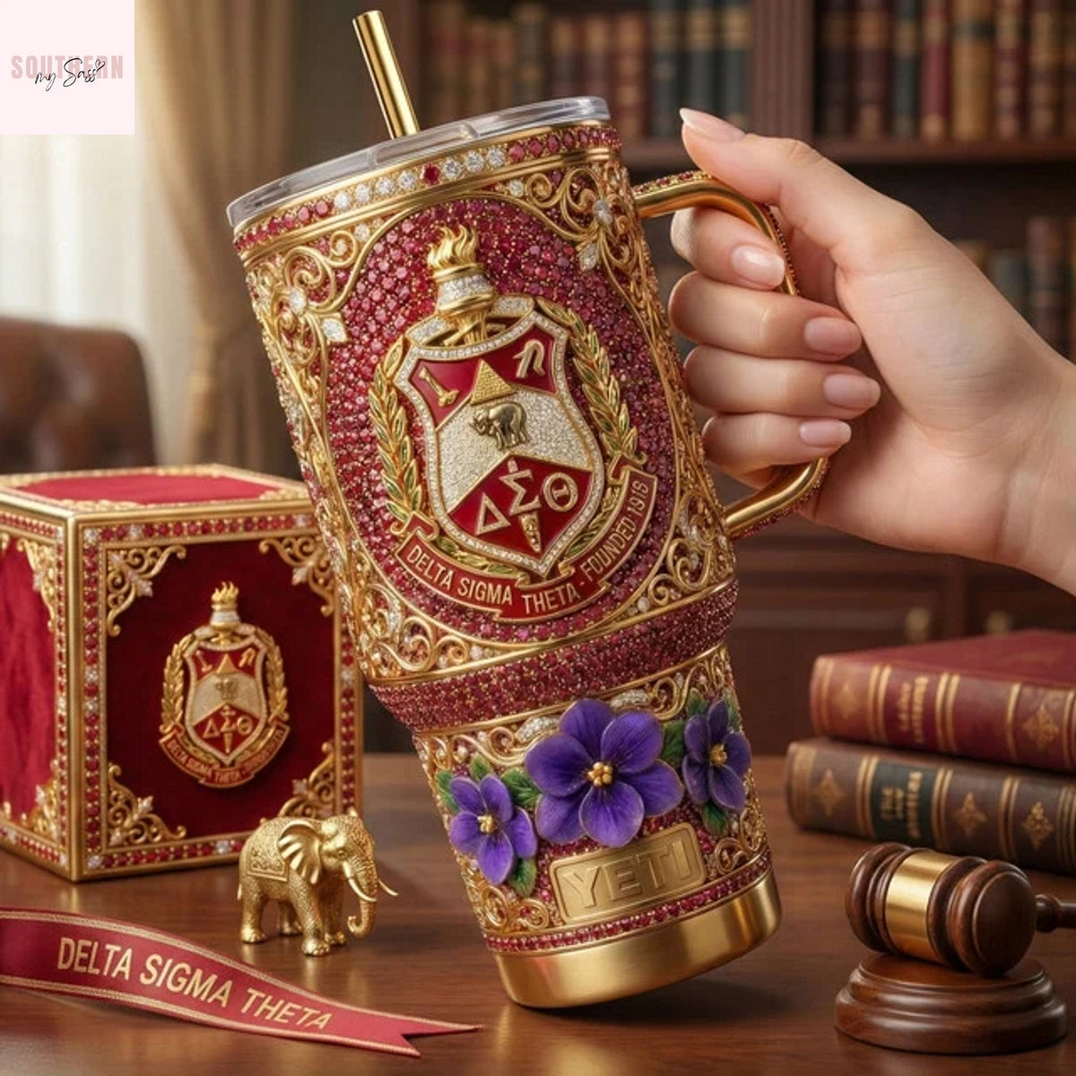 Delta Sigma Theta Founded 1913 Tumbler