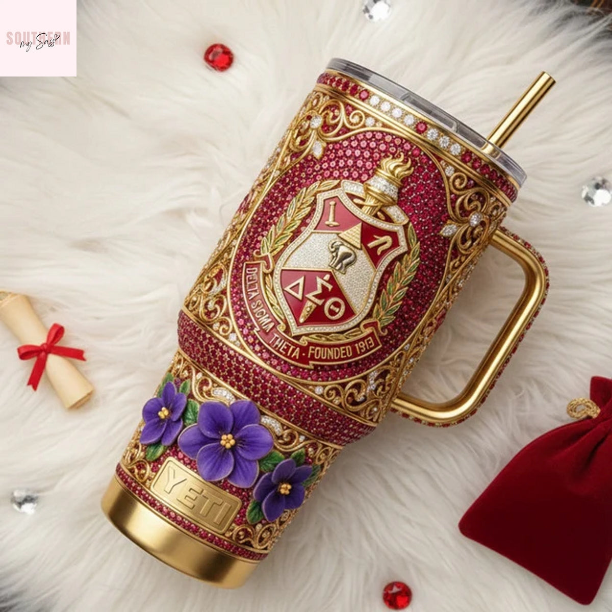 Delta Sigma Theta Founded 1913 Tumbler