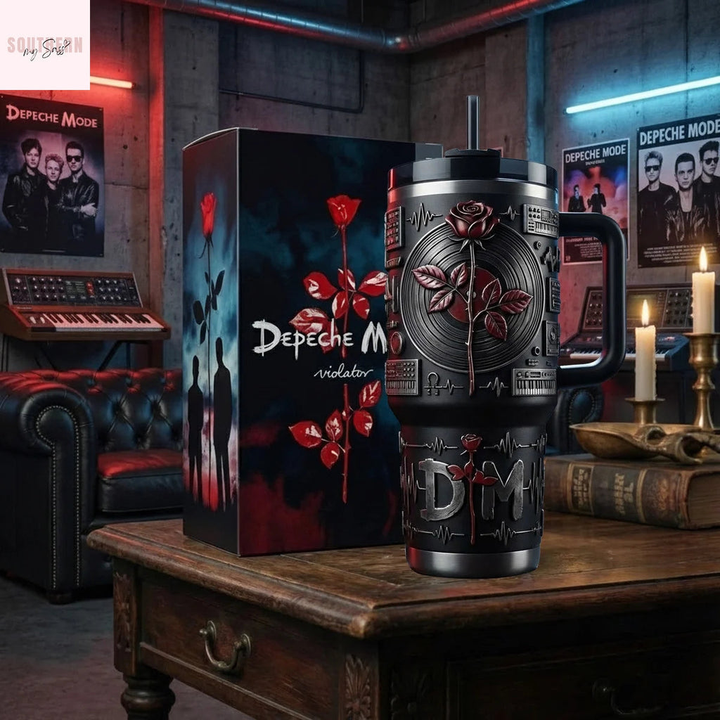 Depeche Mode Band Tumbler