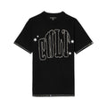 Cult X El Alfa Crew Neck Tee "Paisley" in Black