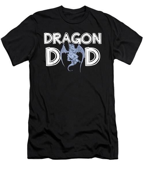 Dragon Dad T-Shirt Design T-Shirt