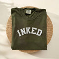 Inked Comfort Colors Short Sleeve Shirt, Tattoo Shirt