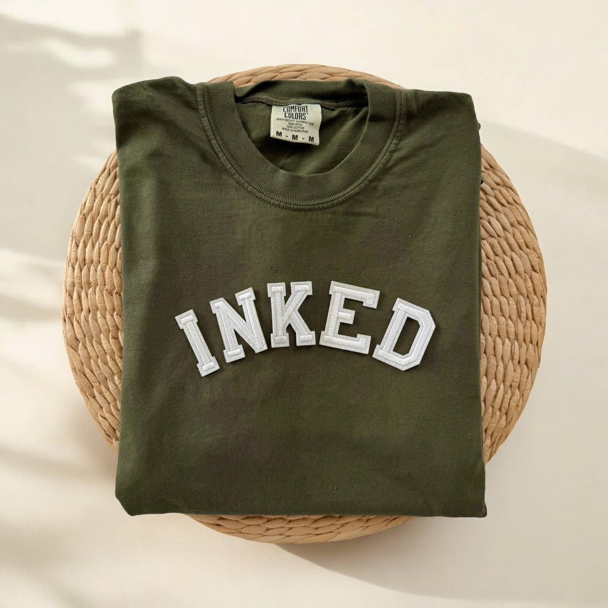 Inked Comfort Colors Short Sleeve Shirt, Tattoo Shirt