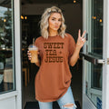 Sweet Tea & Jesus Western Faith Comfort Colors Graphic Tee