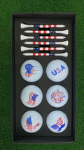 Patriotic Golf Ball & Tee Set - 4729