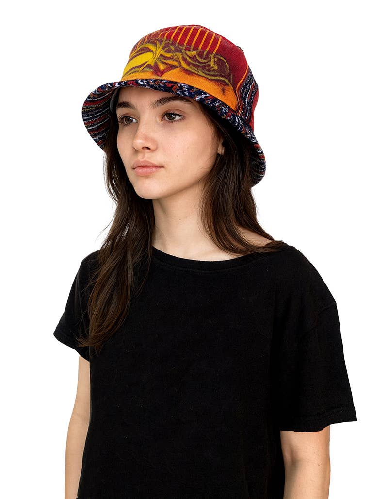 Printed Cotton Bucket Hat (HAT-130)