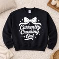 Crashing Out Graphic Crewneck Sweatshirt