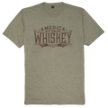 We Grow Whiskey Tee-Military Green Frost