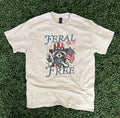 Feral But Free On Ash Gray
