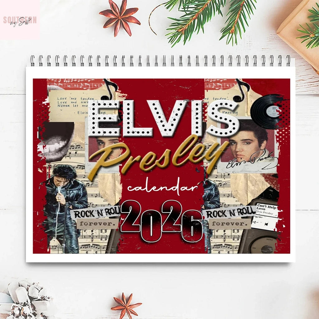 Elvis Presley 2026 Wall Calendar