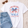Trump Girl Maga Social Club Graphic Tee